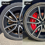 Cubiertas de pinza de freno personalizadas para Mercedes-Benz CLA-Class