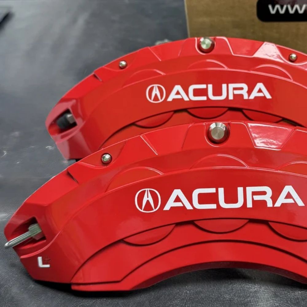 2 - Acura Logo With Lettering In White