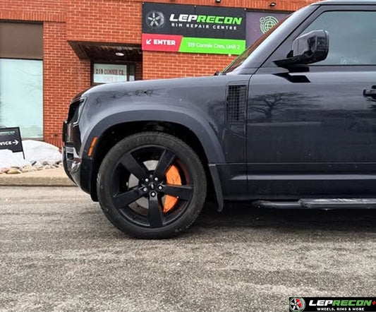 Leprecon Plus caliper cover on a car