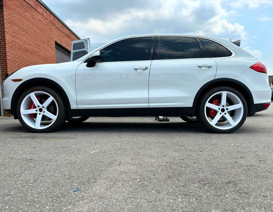 Leprecon Plus caliper cover on a car