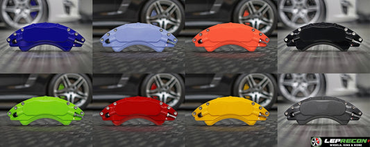 Most popular brake caliper colors