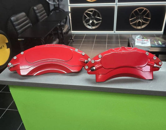 red caliper covers by Leprecon plus