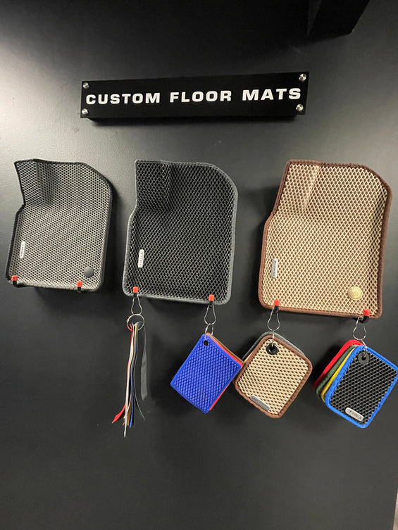 Custom Car Floor Mats With Logo & Colors