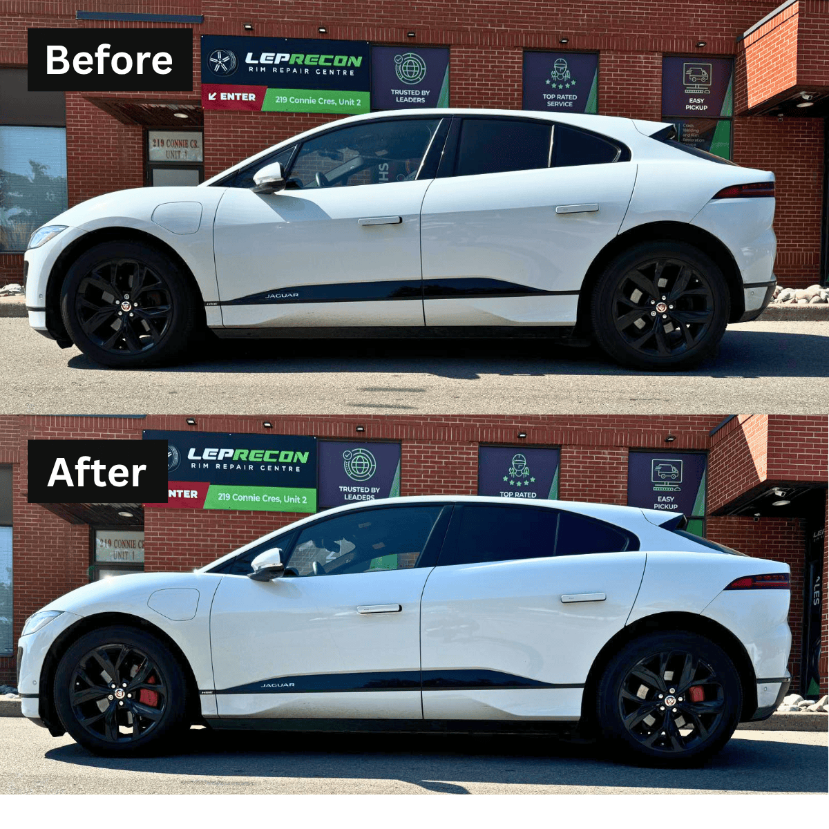 Jaguar F-PACE Custom Caliper Covers