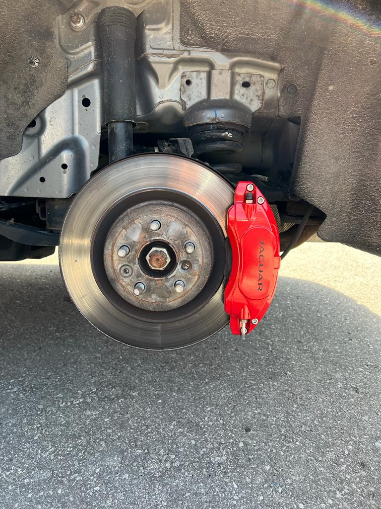 Jaguar F-PACE Custom Caliper Covers
