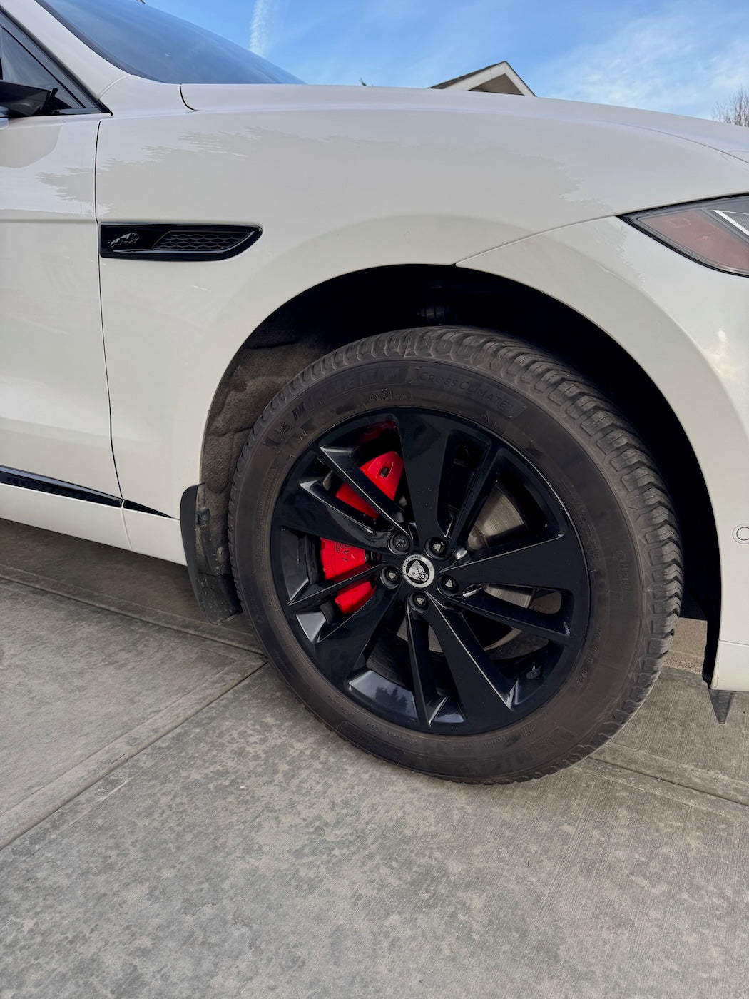 Jaguar F-PACE Custom Caliper Covers