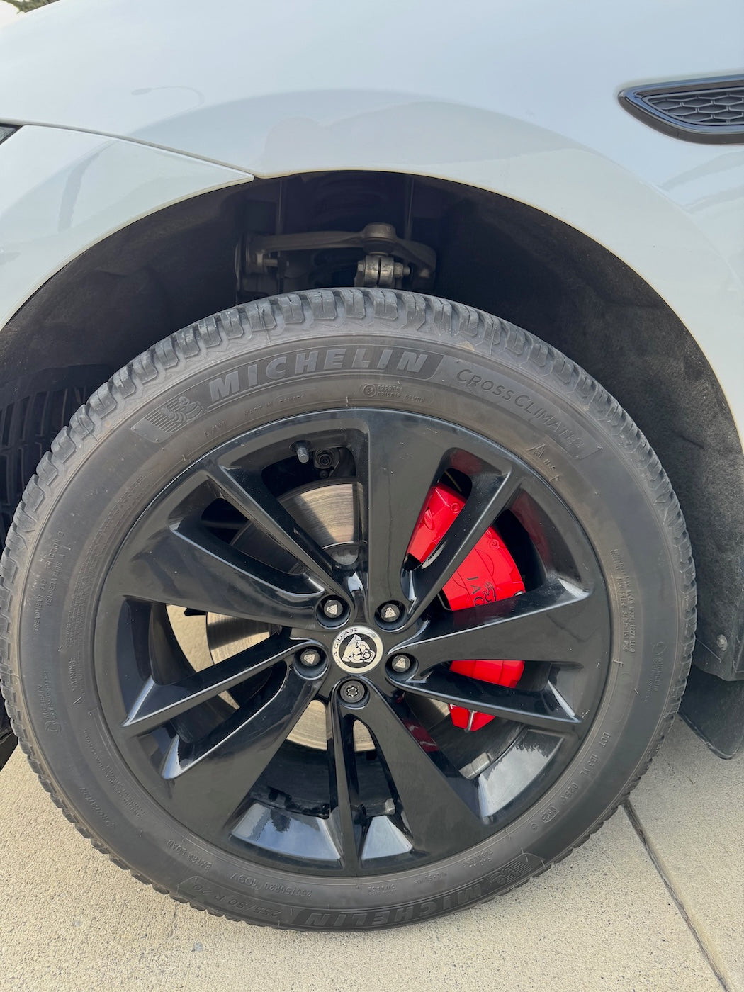Jaguar F-PACE Custom Caliper Covers
