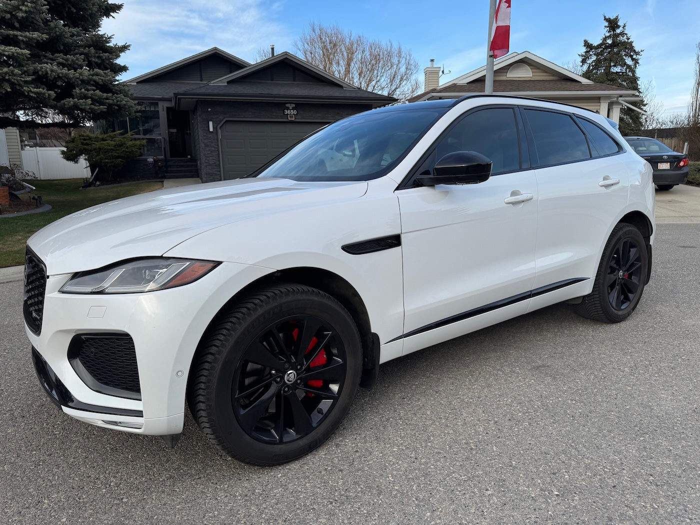 Jaguar F-PACE Custom Caliper Covers