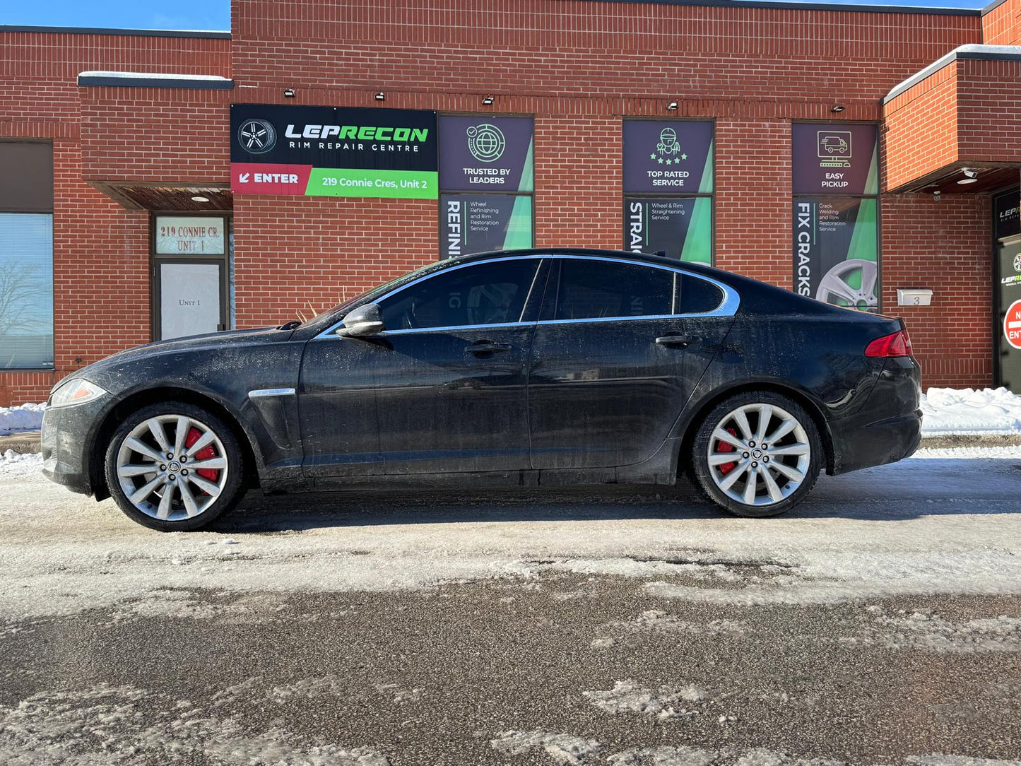 Jaguar XF Custom Caliper Covers