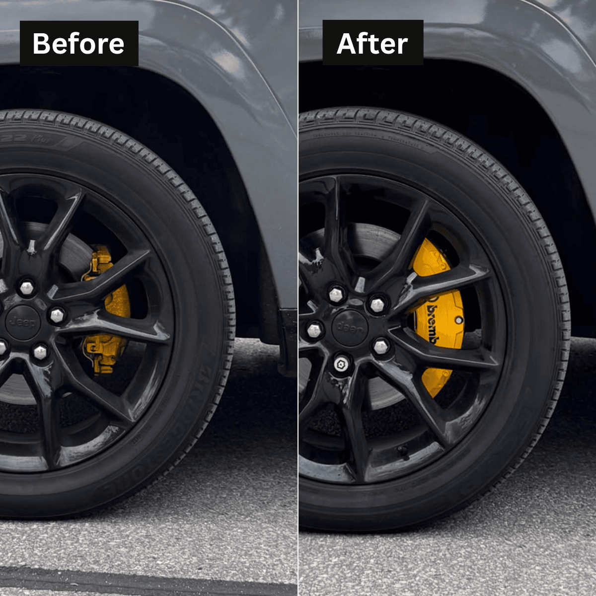 Jeep Wrangler Custom Caliper Covers