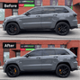 Jeep Wrangler Custom Caliper Covers