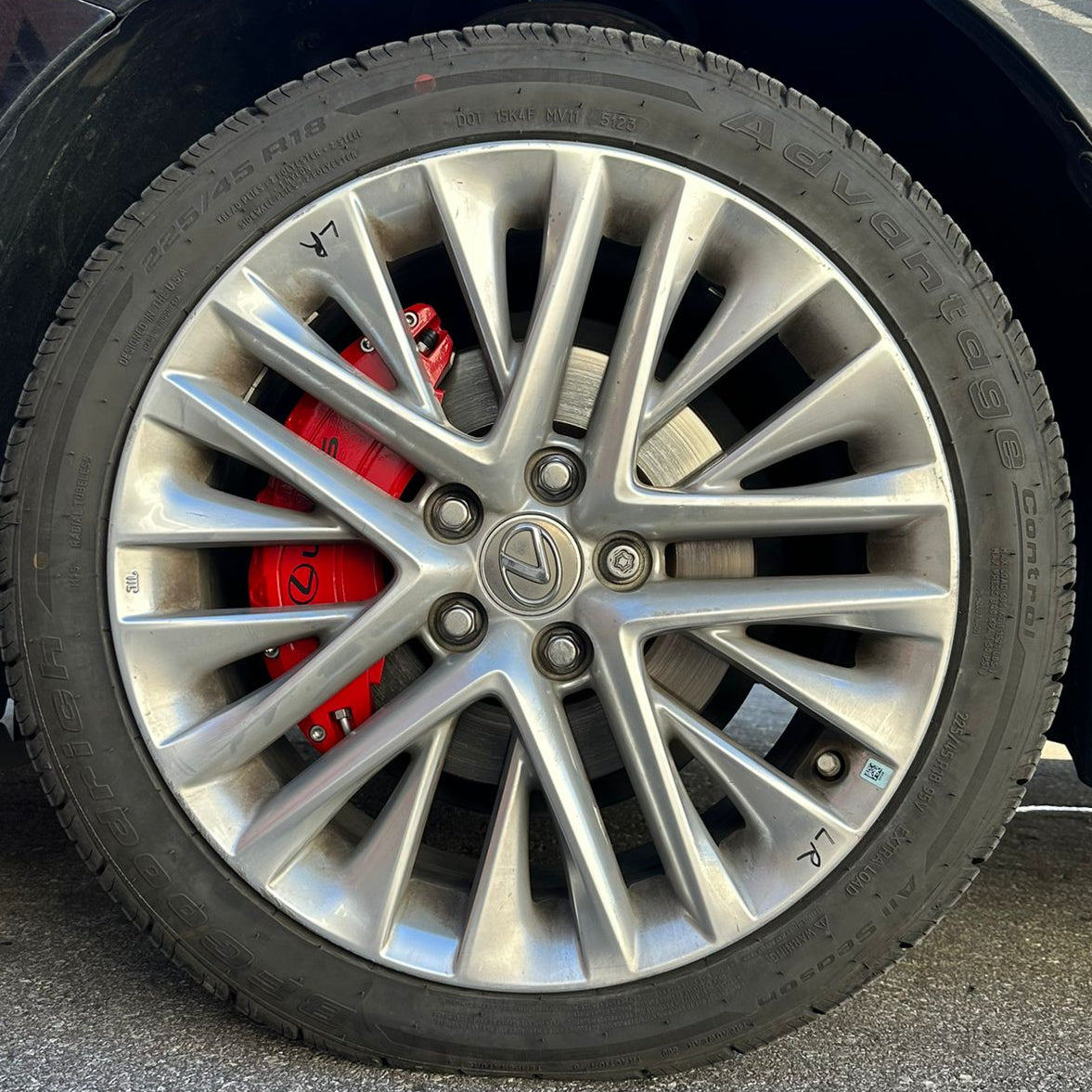 Lexus ES Custom Caliper Covers