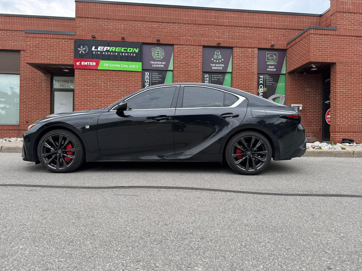 Lexus IS Custom Caliper Covers