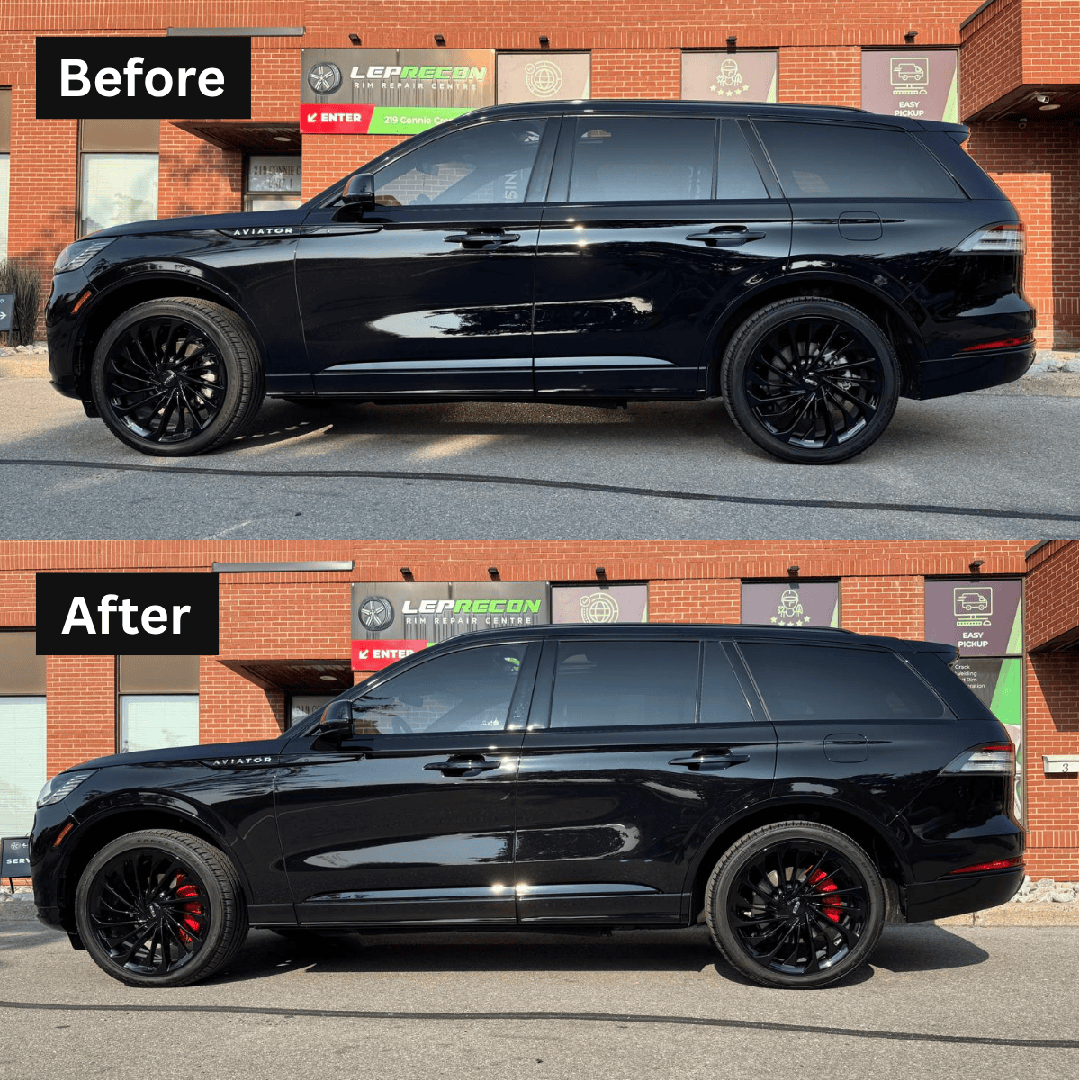 Couvre-étriers personnalisés pour Lincoln Aviator