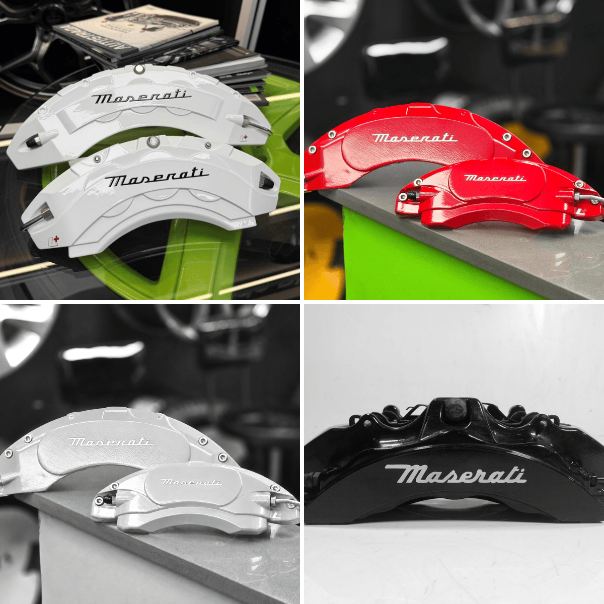 Cubiertas de pinza de freno personalizadas para Maserati Levante