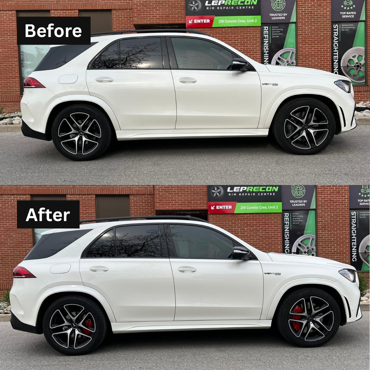 Mercedes-Benz SL-Class Custom Caliper Covers