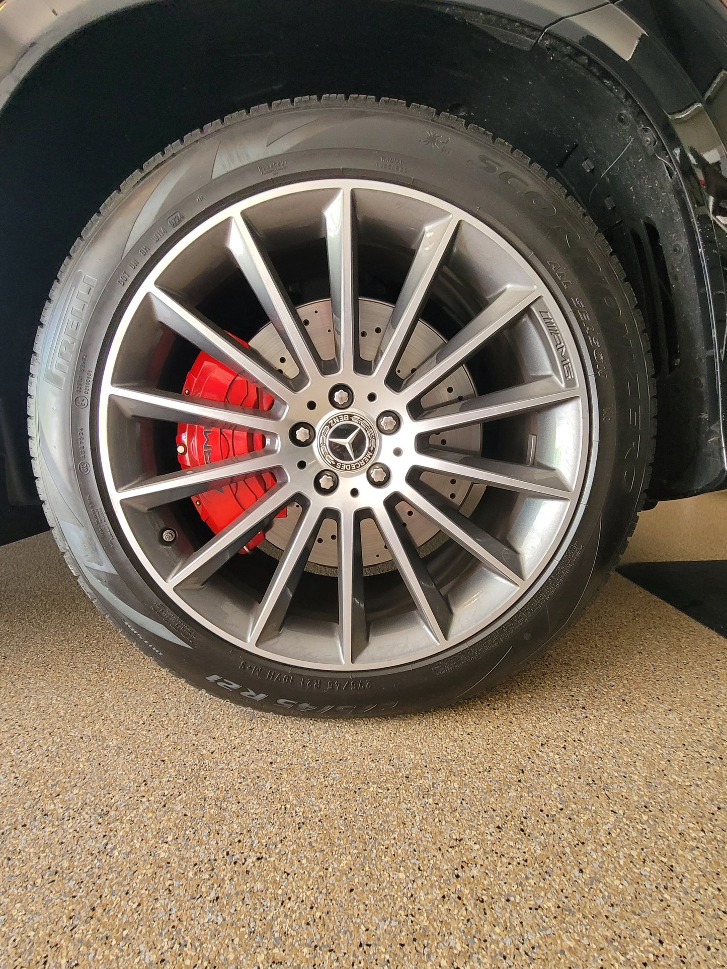 Mercedes-Benz GLS-Class Custom Caliper Covers