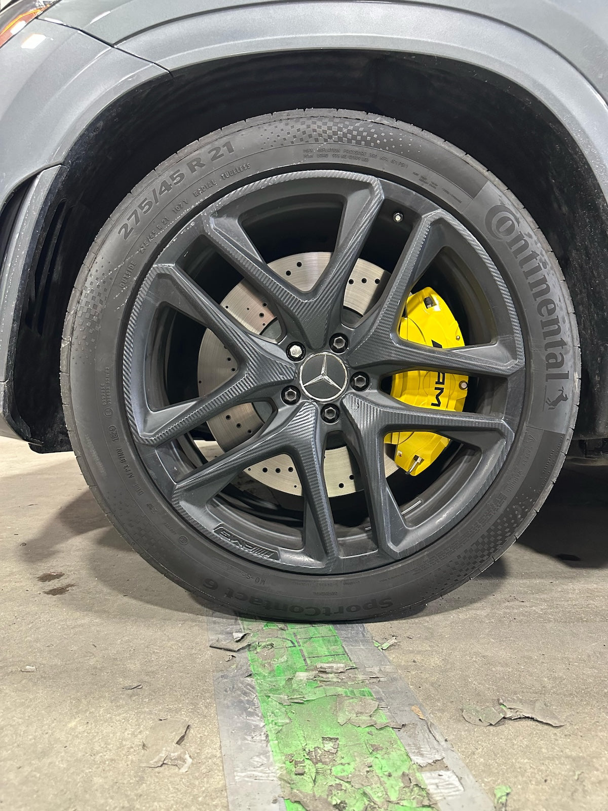 Mercedes-Benz GLS-Class Custom Caliper Covers
