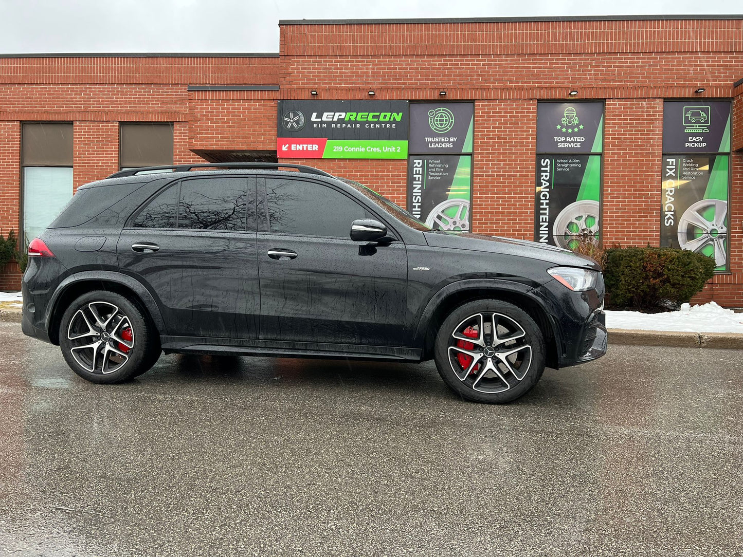 Cubiertas de pinza de freno personalizadas para Mercedes-Benz Clase GLE