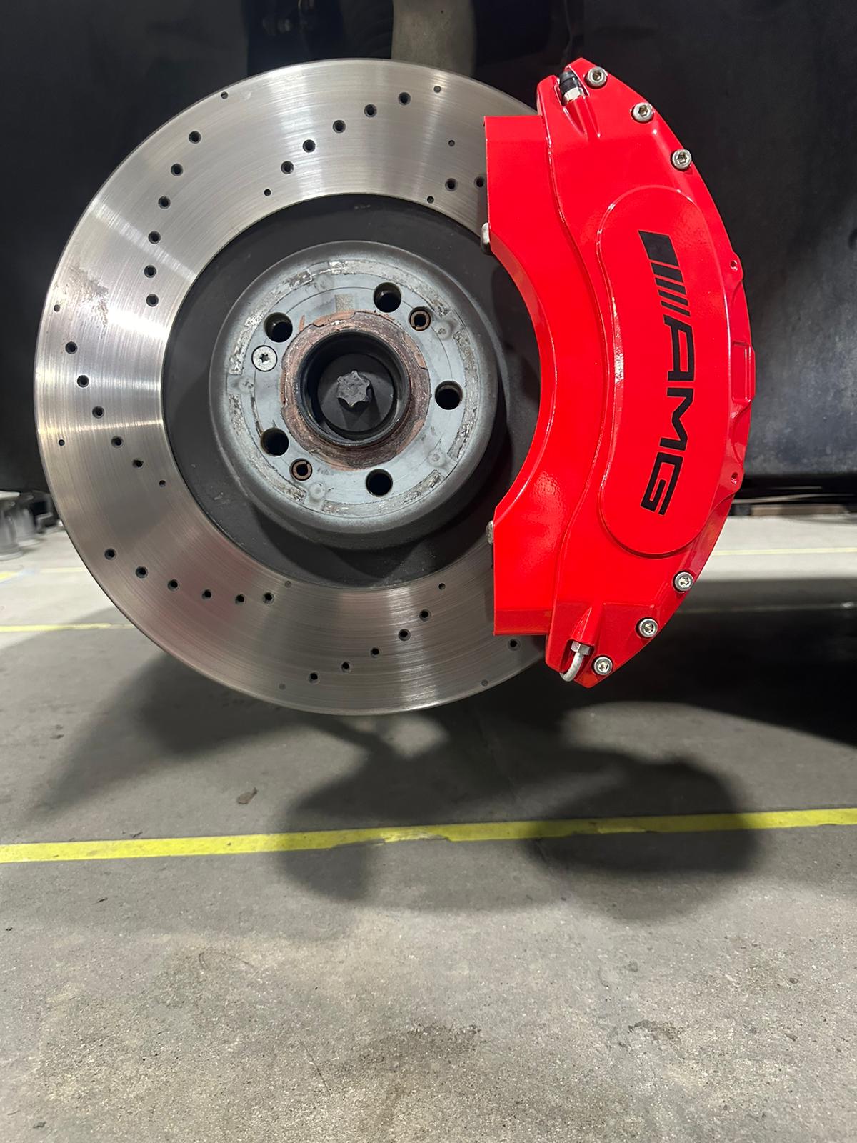Cubiertas de pinza de freno personalizadas para Mercedes-Benz Clase R