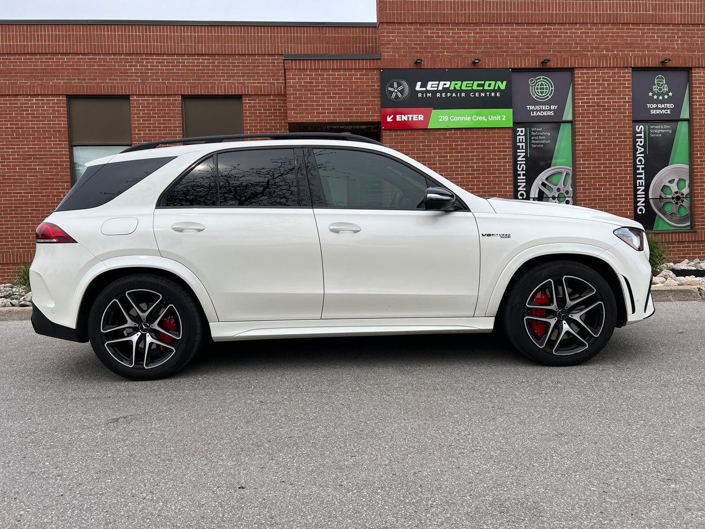 Cubiertas de pinza de freno personalizadas para Mercedes-Benz Clase GLE