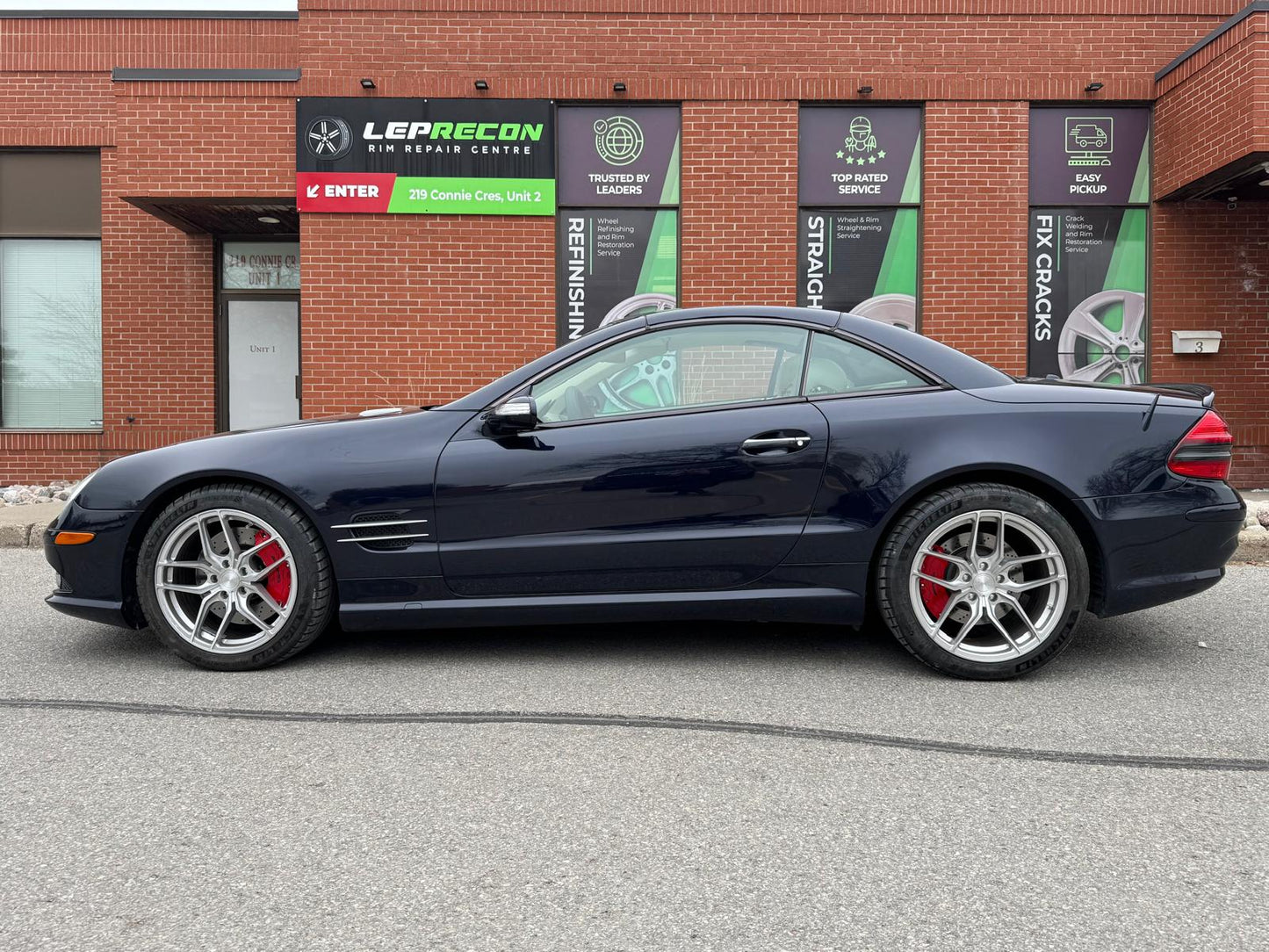 Mercedes-Benz SL-Class Custom Caliper Covers