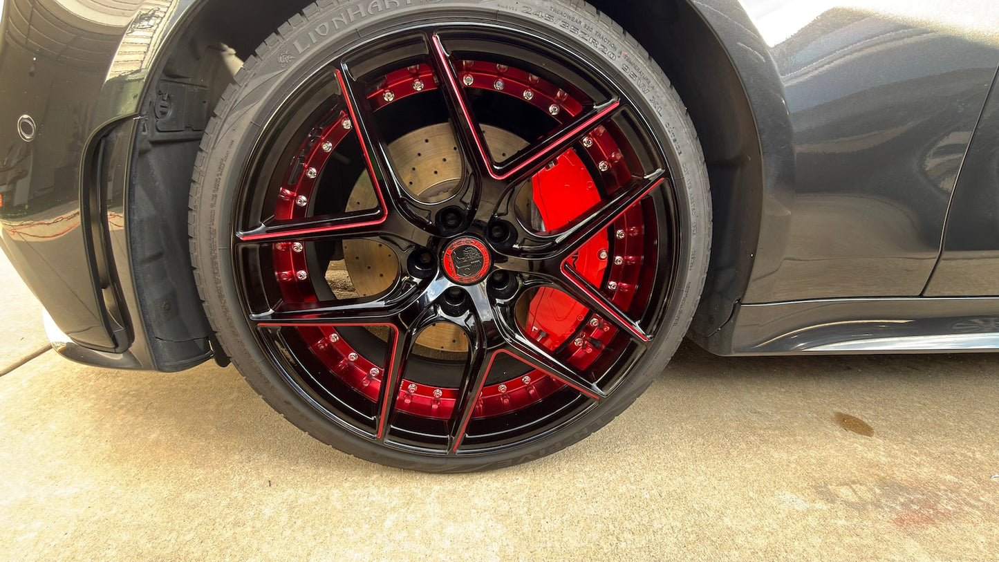 Cubiertas de pinza de freno personalizadas para Mercedes-Benz Clase CLS