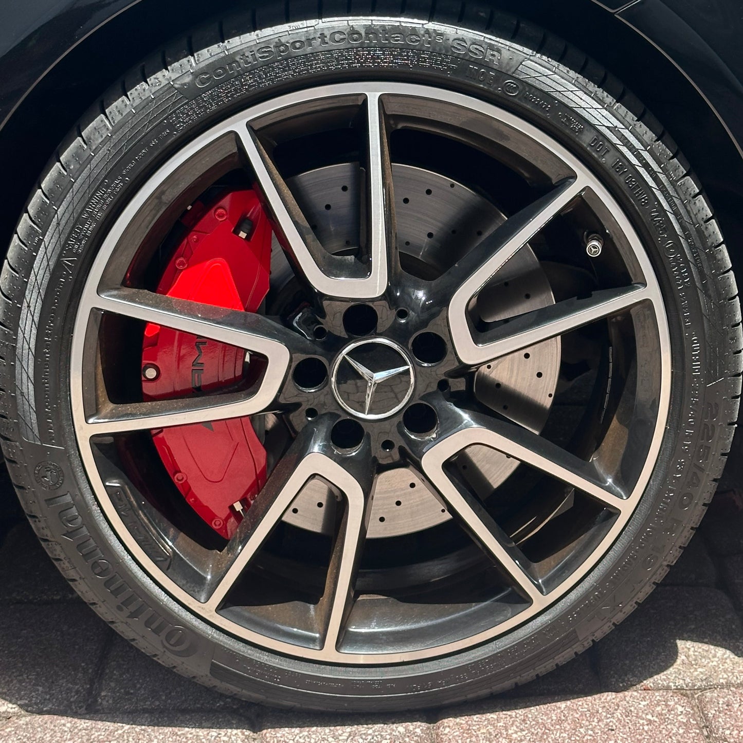 Cubiertas de pinza de freno personalizadas para Mercedes-Benz Clase SL
