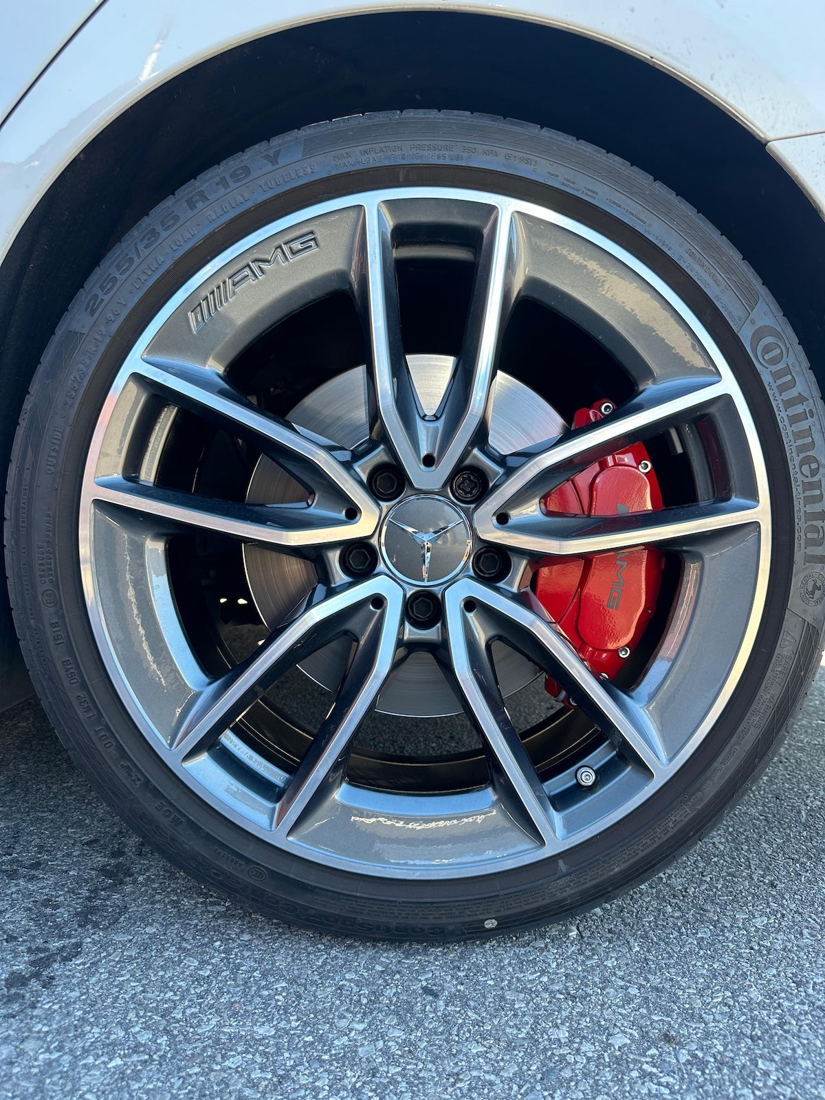 Cubiertas de pinza de freno personalizadas para Mercedes-Benz Clase C