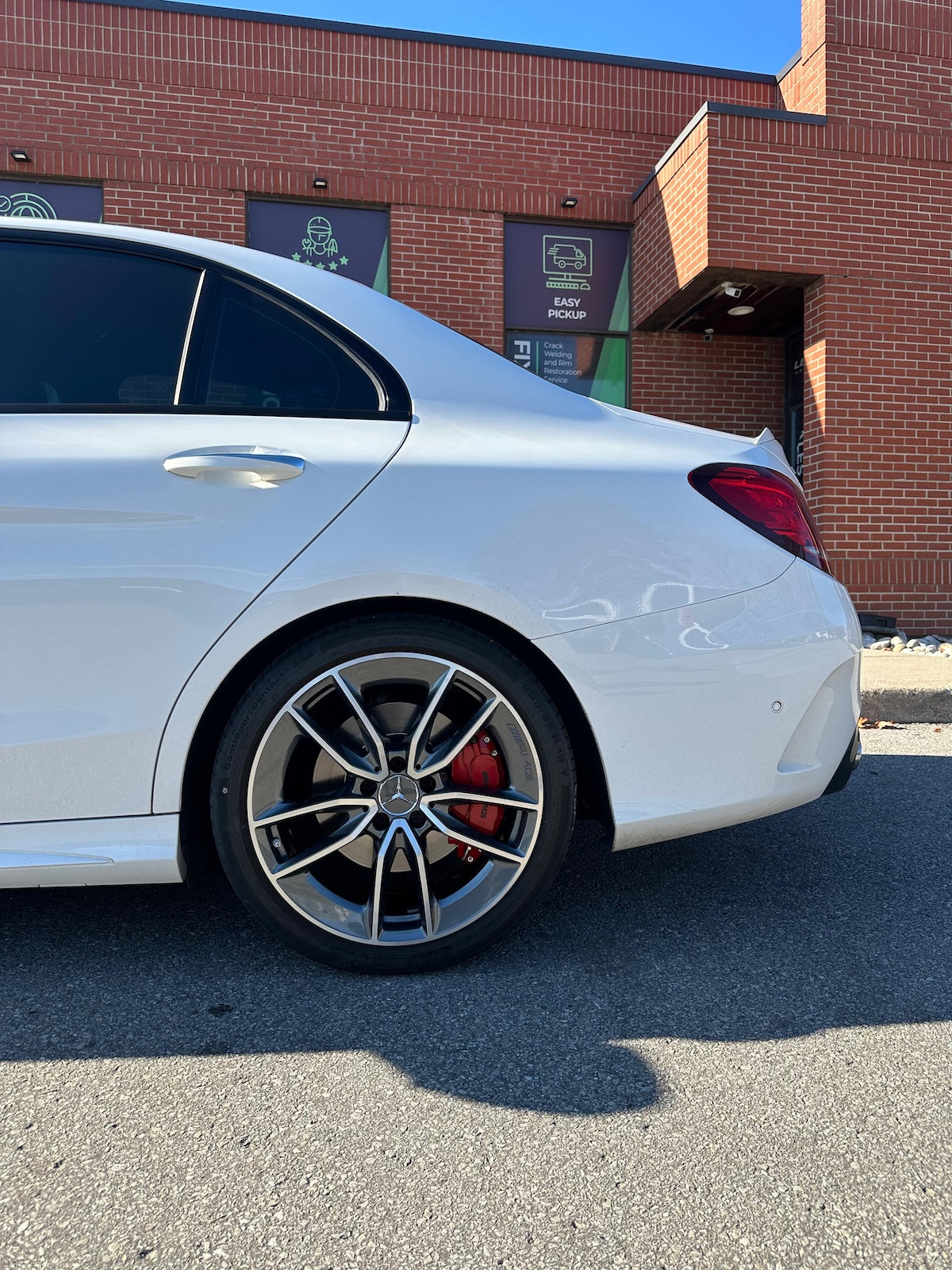 Cubiertas de pinza de freno personalizadas para Mercedes-Benz Clase C