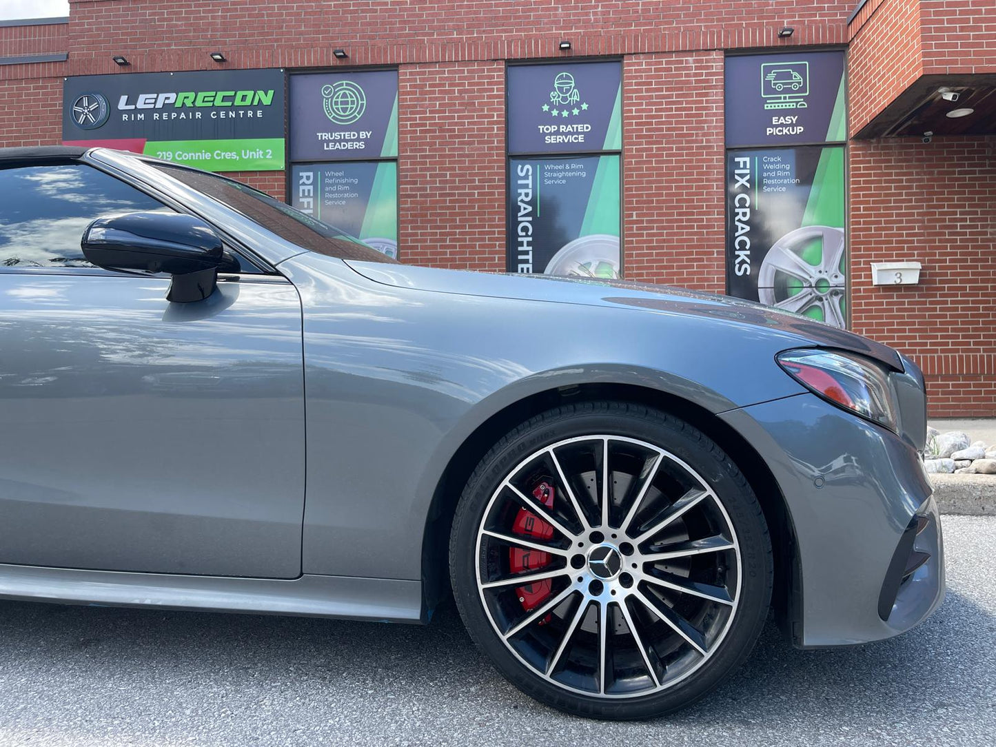 Cubiertas de pinza de freno personalizadas para Mercedes-Benz Clase E