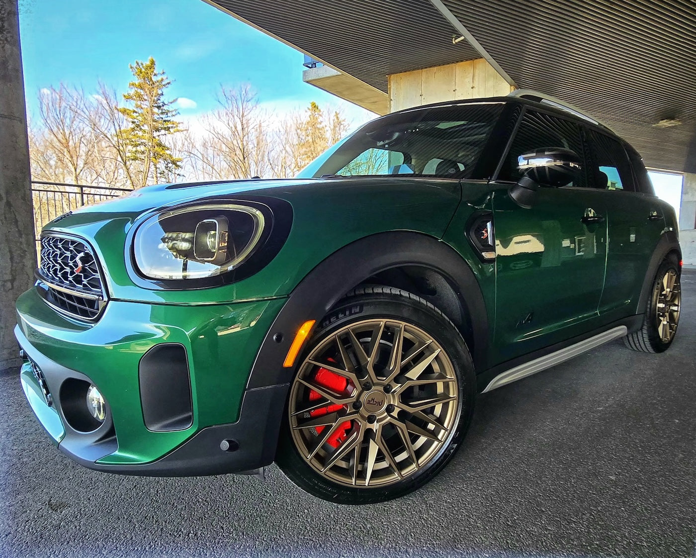 Cubiertas de pinza personalizadas para MINI Countryman