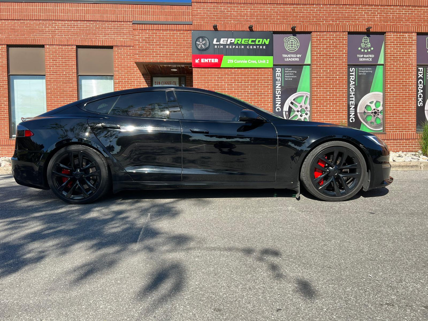 Tesla Model S Custom Caliper Covers
