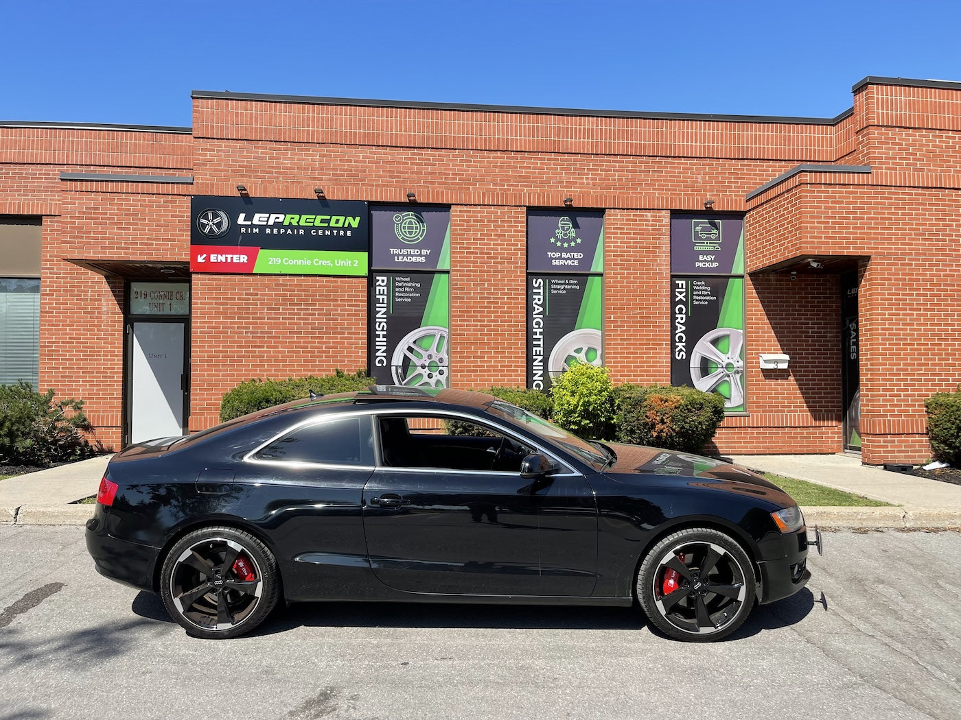 Audi S5 Custom Caliper Covers