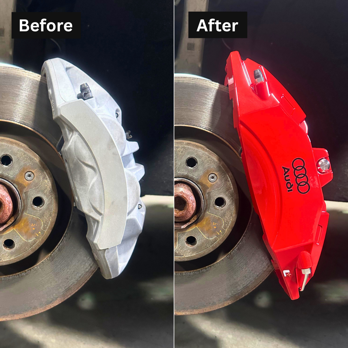 Audi A3 Custom Caliper Covers