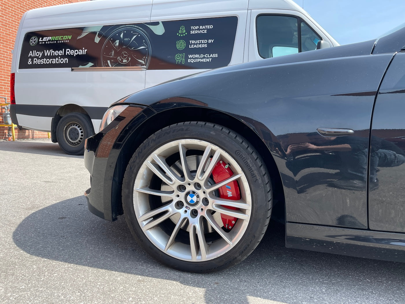 BMW 3 Series Custom Caliper Covers