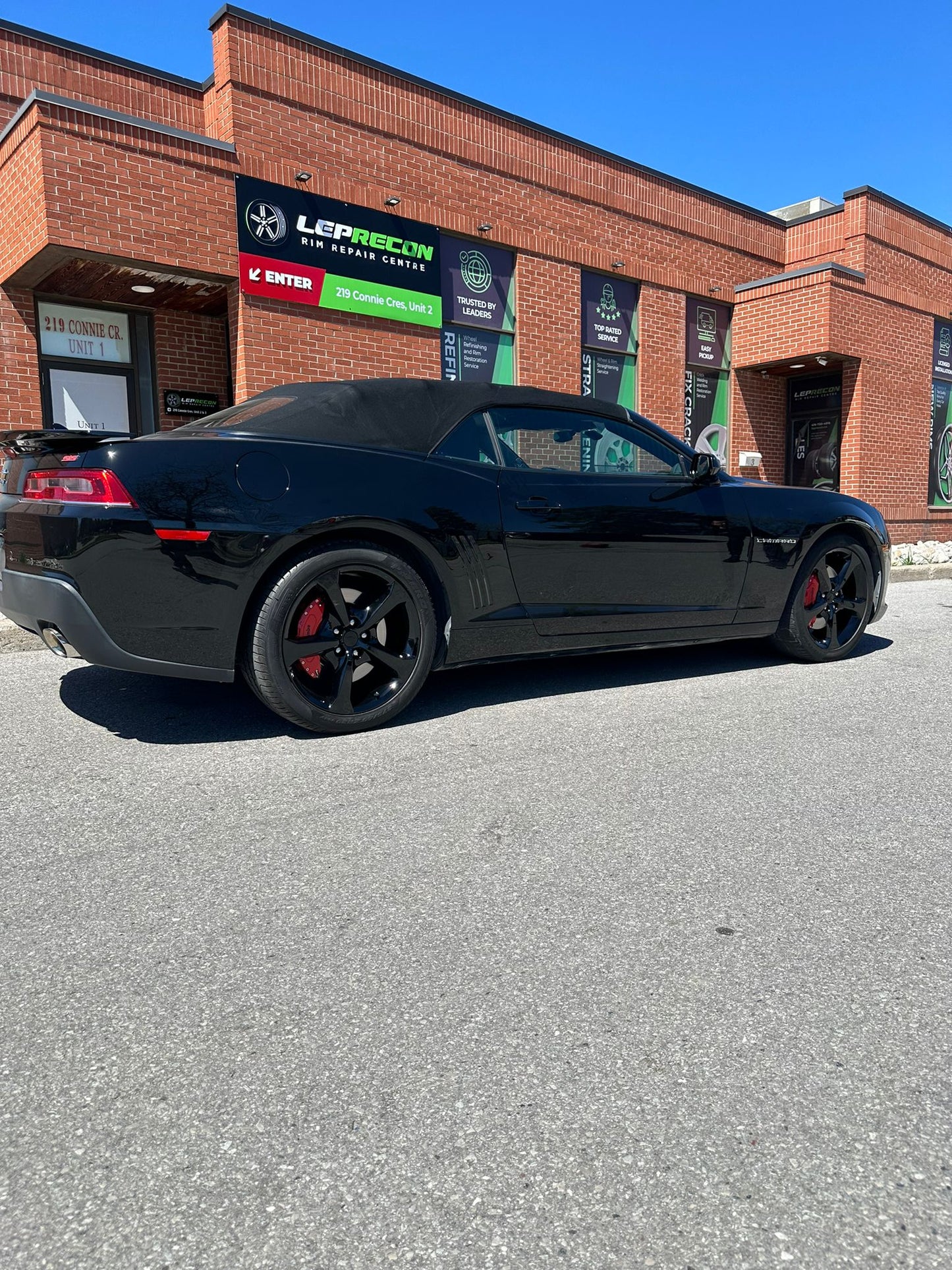 Chevrolet Camaro Custom Caliper Covers