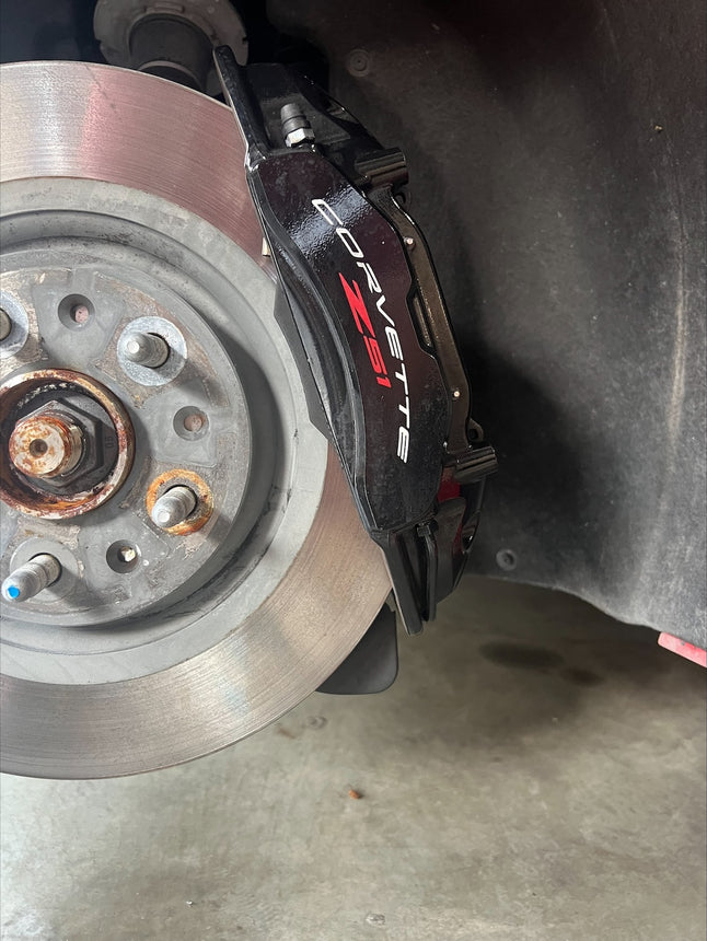 Chevrolet Corvette Custom Caliper Covers