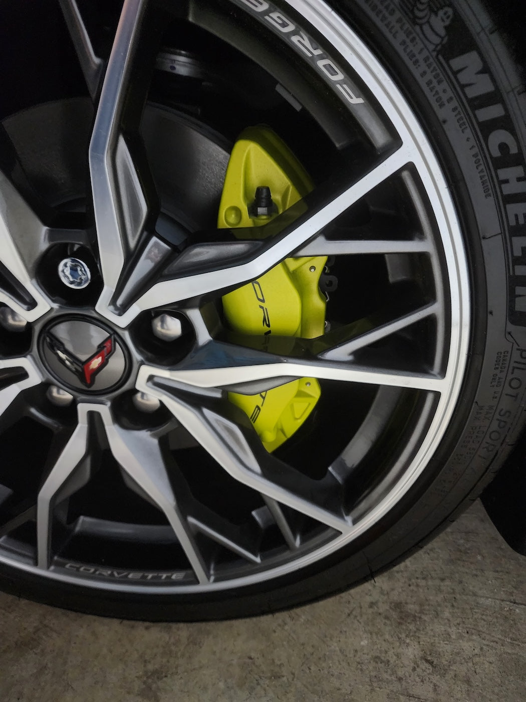 Chevrolet Corvette Custom Caliper Covers