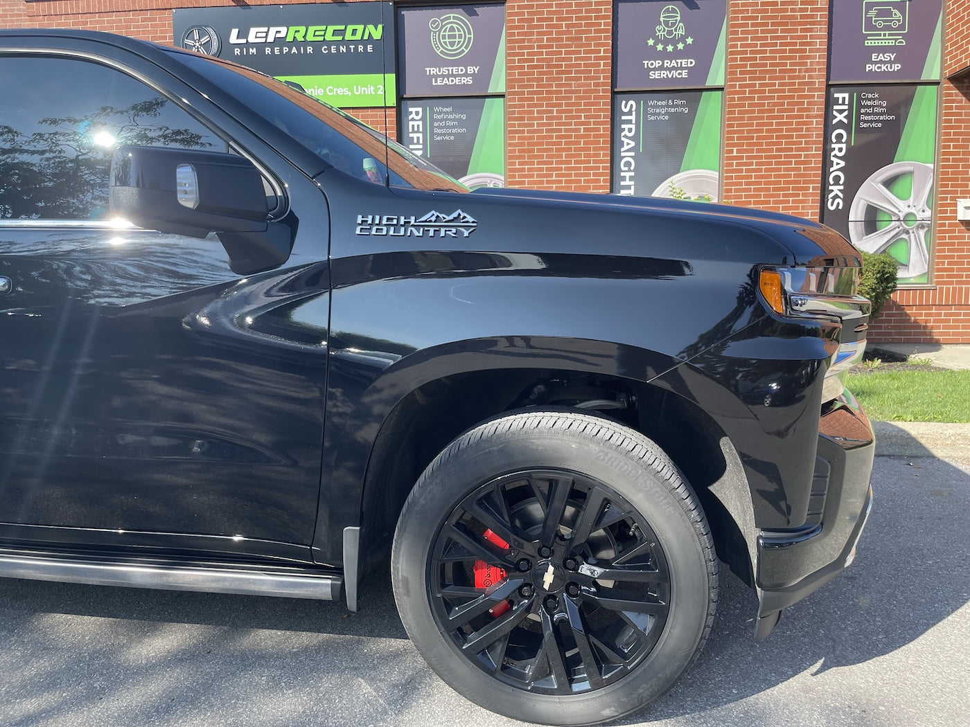 Chevrolet Silverado 1500 Custom Caliper Covers