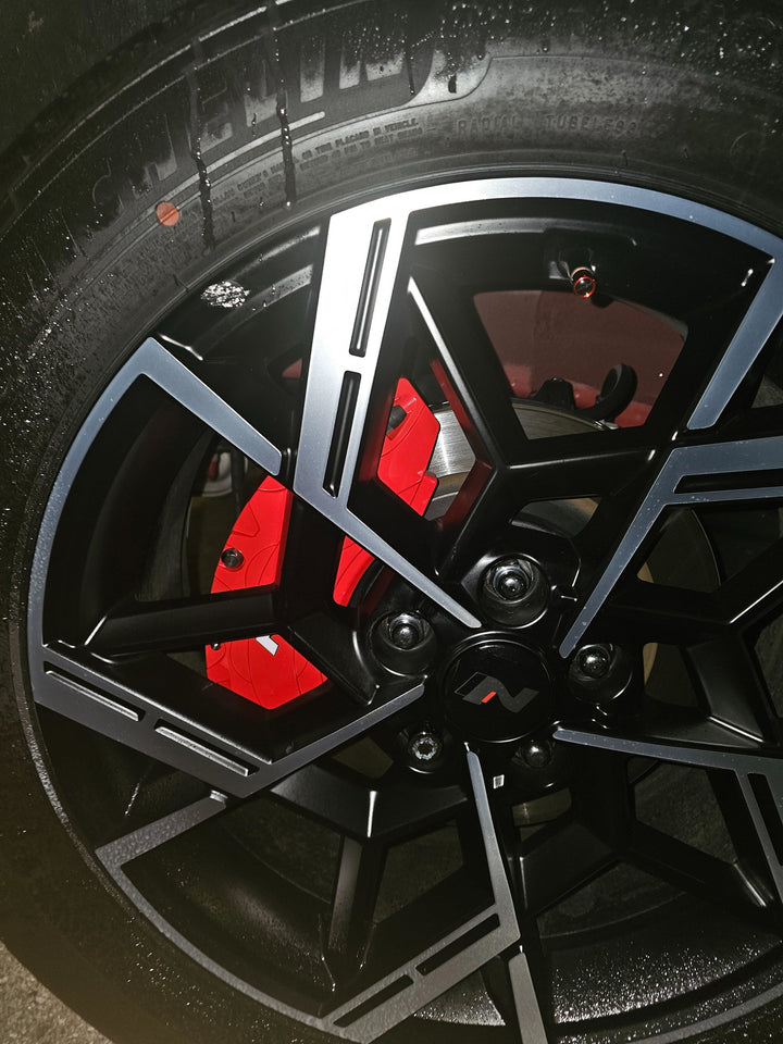 Completely transforms the look of the N-Line wheels!