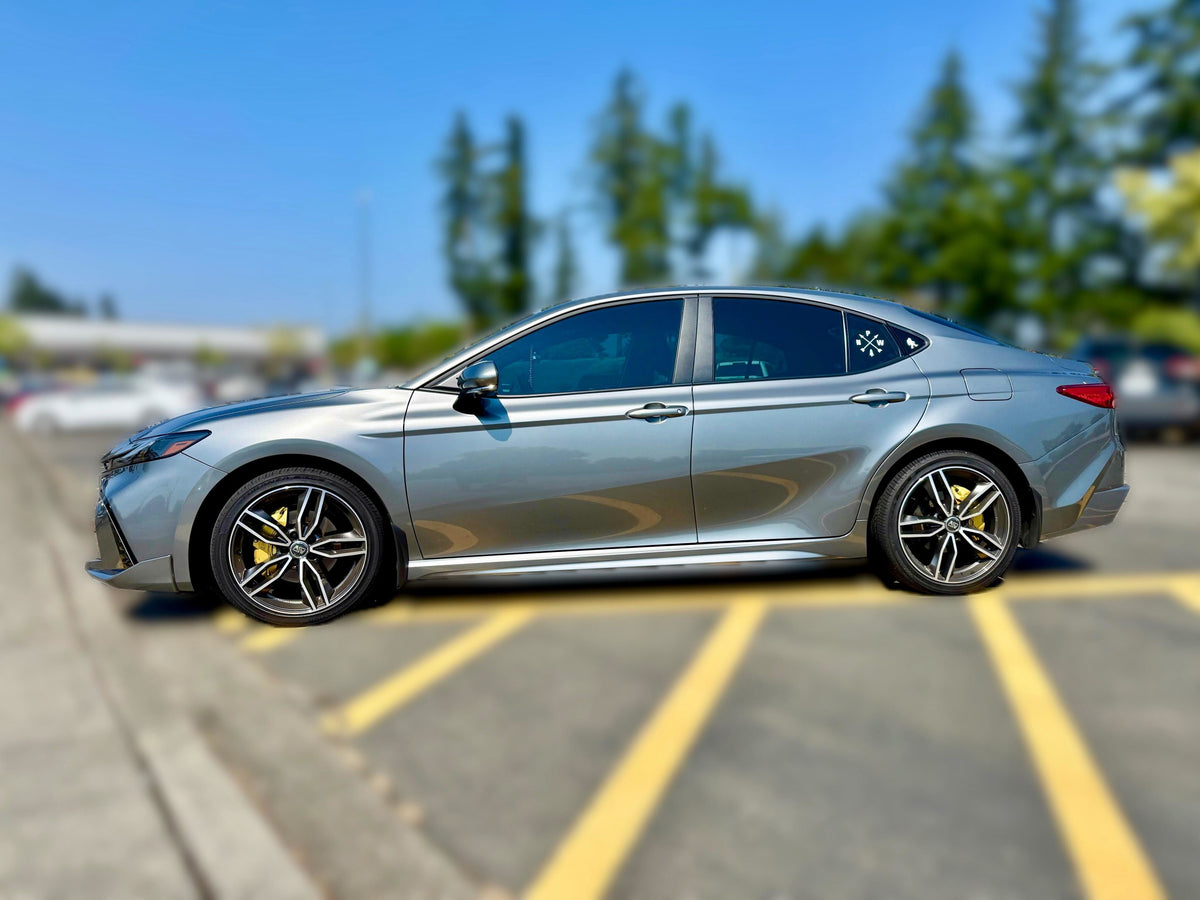 Glitter Gold Caliper Covers For 2026 Toyota Camry XSE AWD