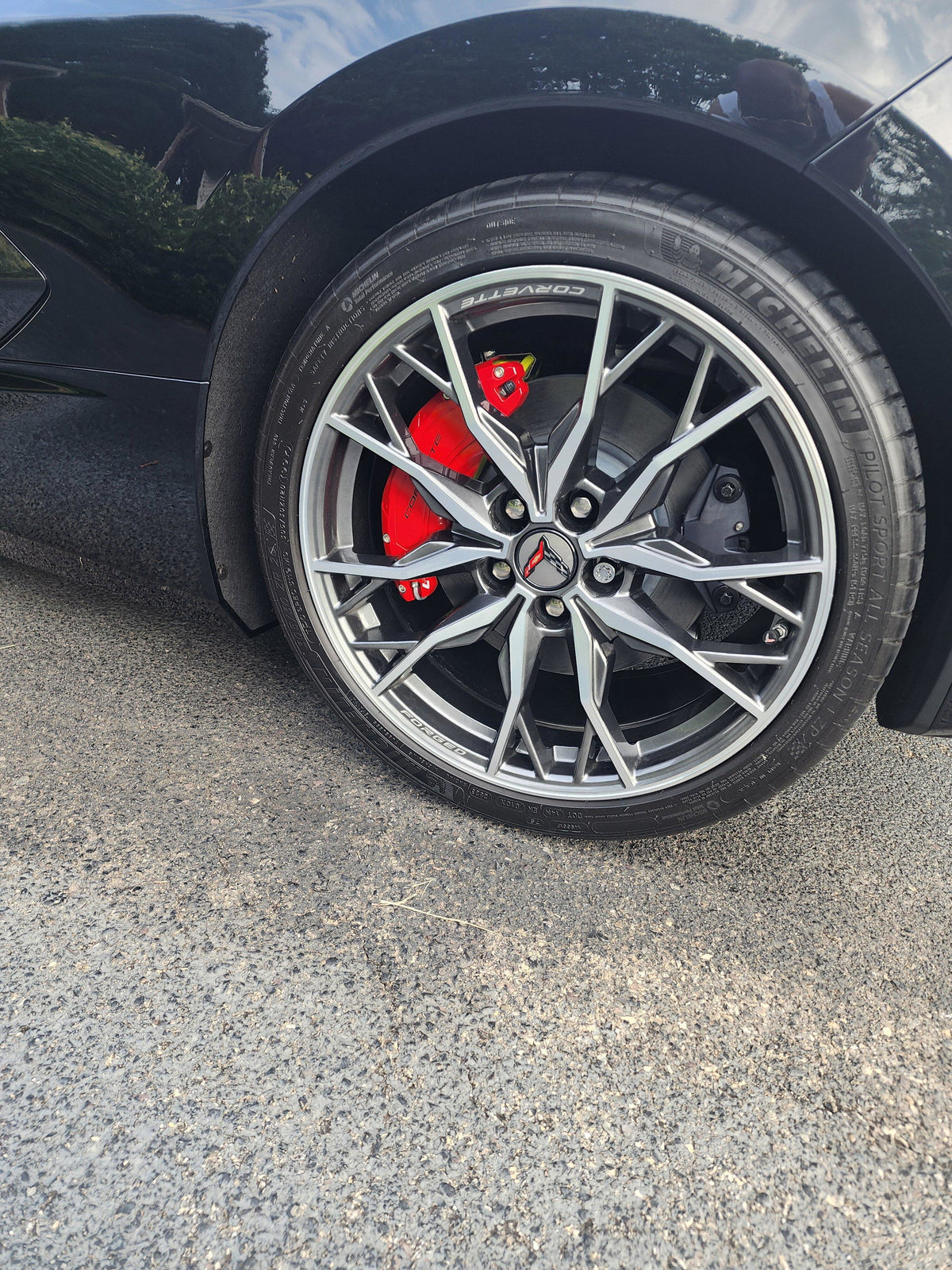 C8 with Red