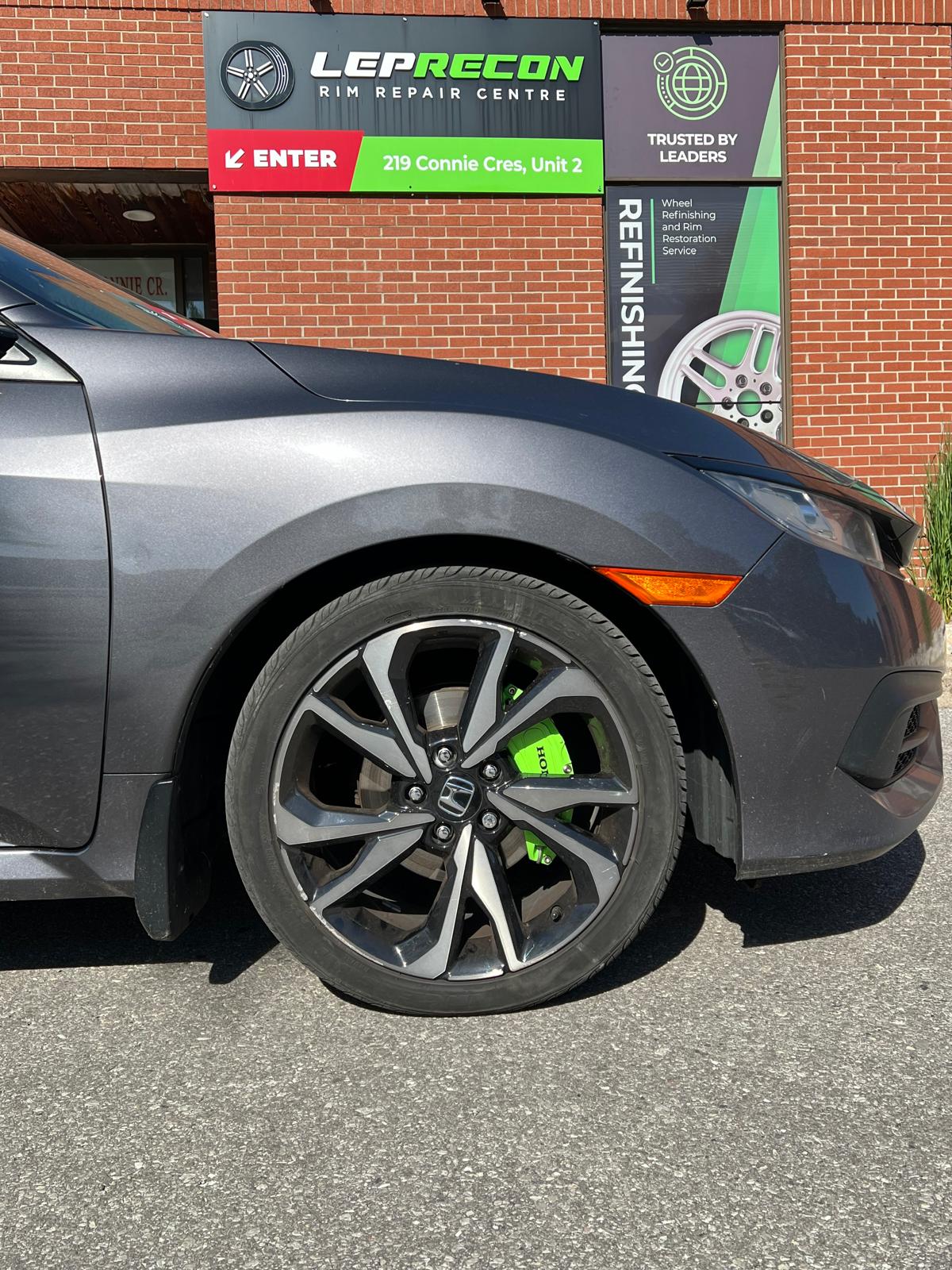 Honda Civic Custom Caliper Covers