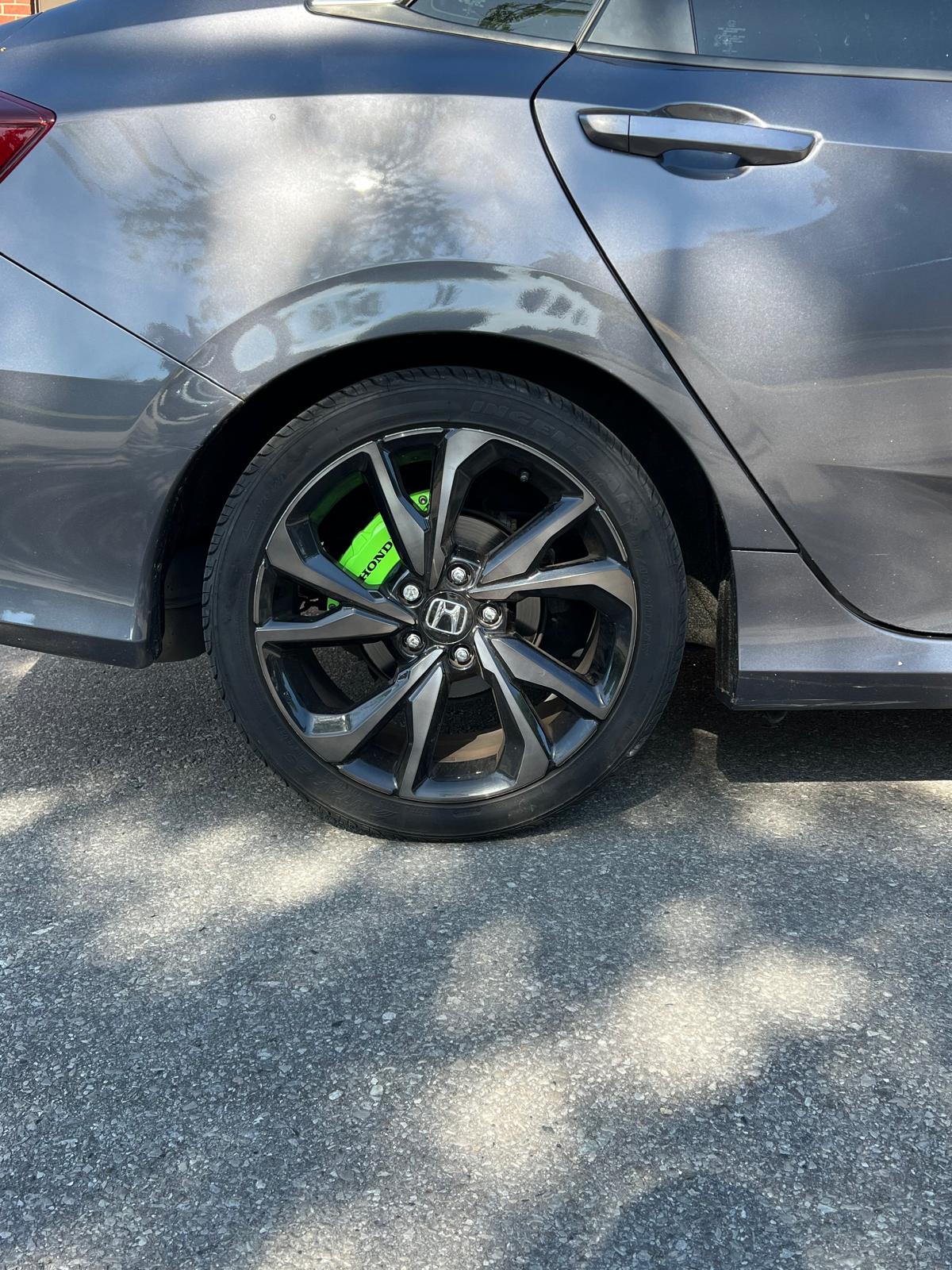 Honda Civic Custom Caliper Covers