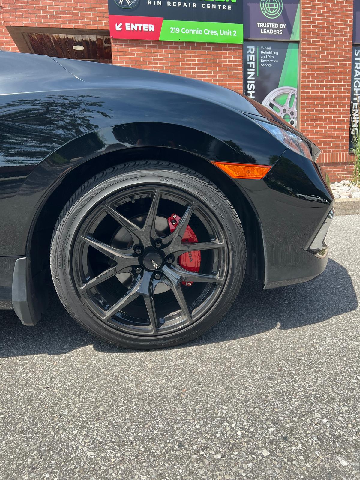 Honda Civic Custom Caliper Covers