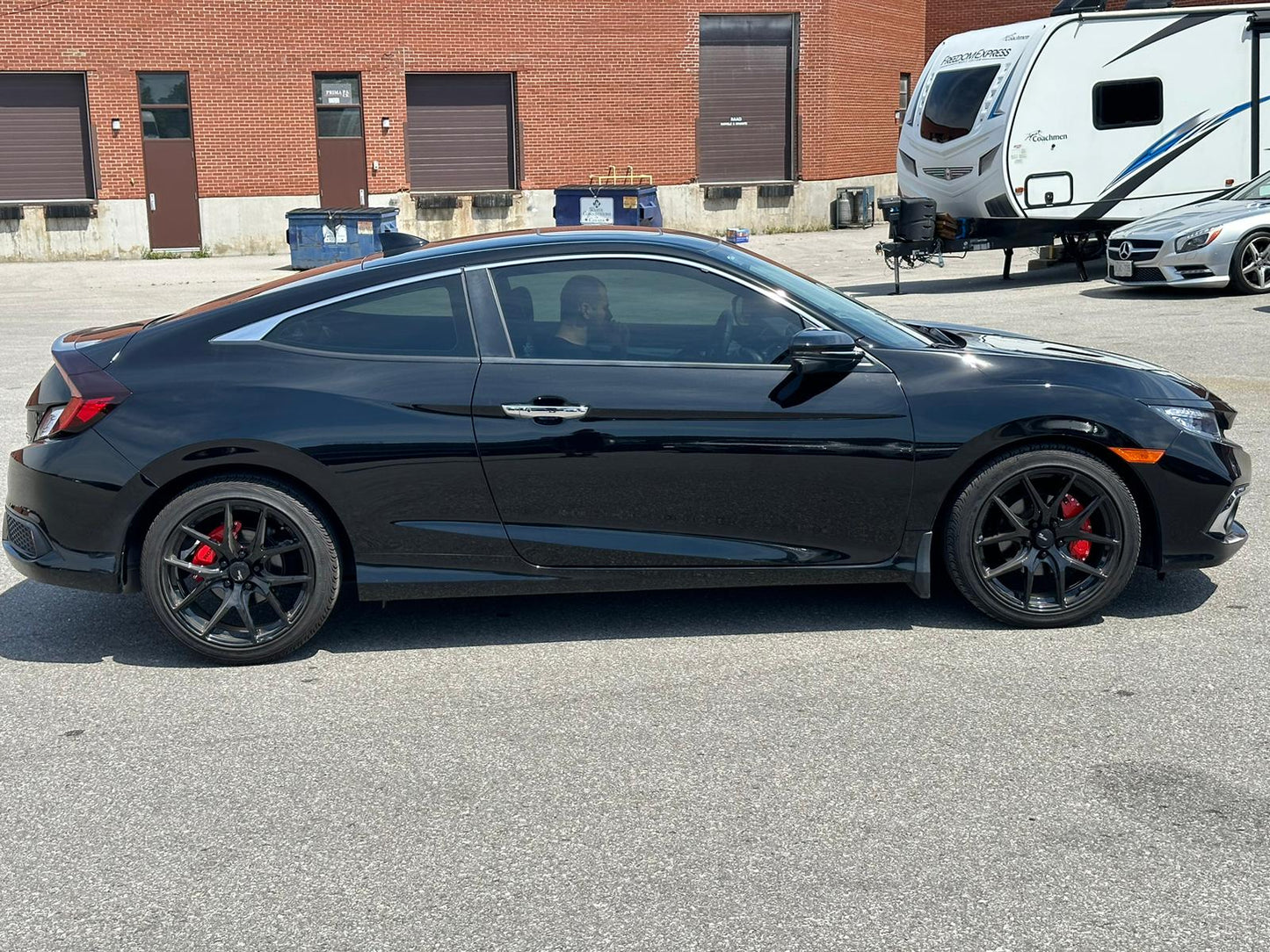 Honda Civic Custom Caliper Covers