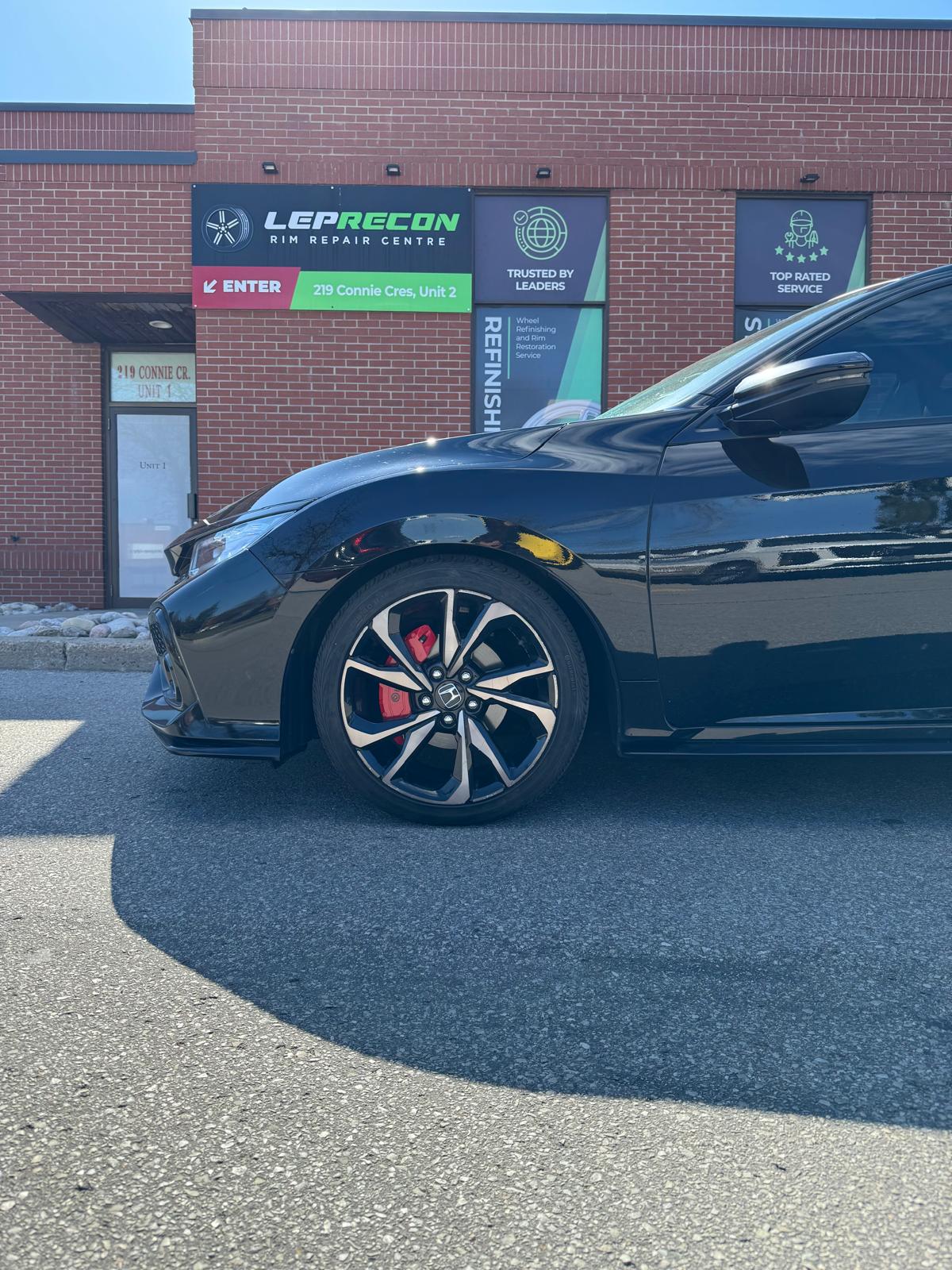 Honda Civic Custom Caliper Covers