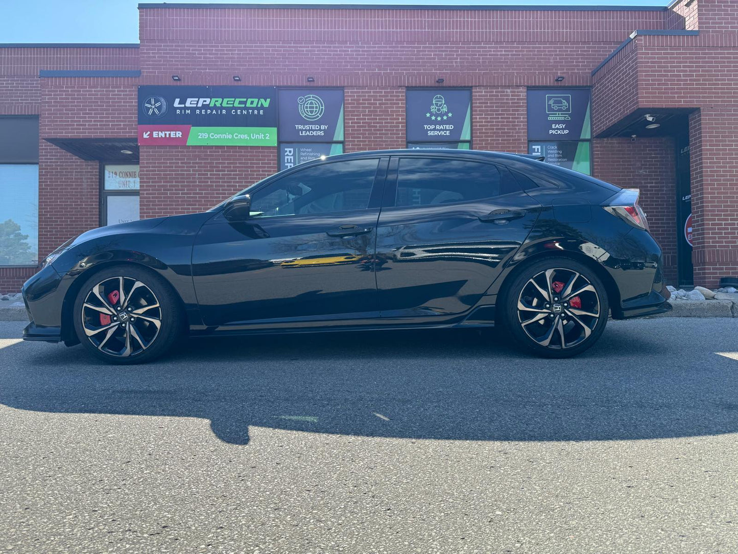 Honda Civic Custom Caliper Covers