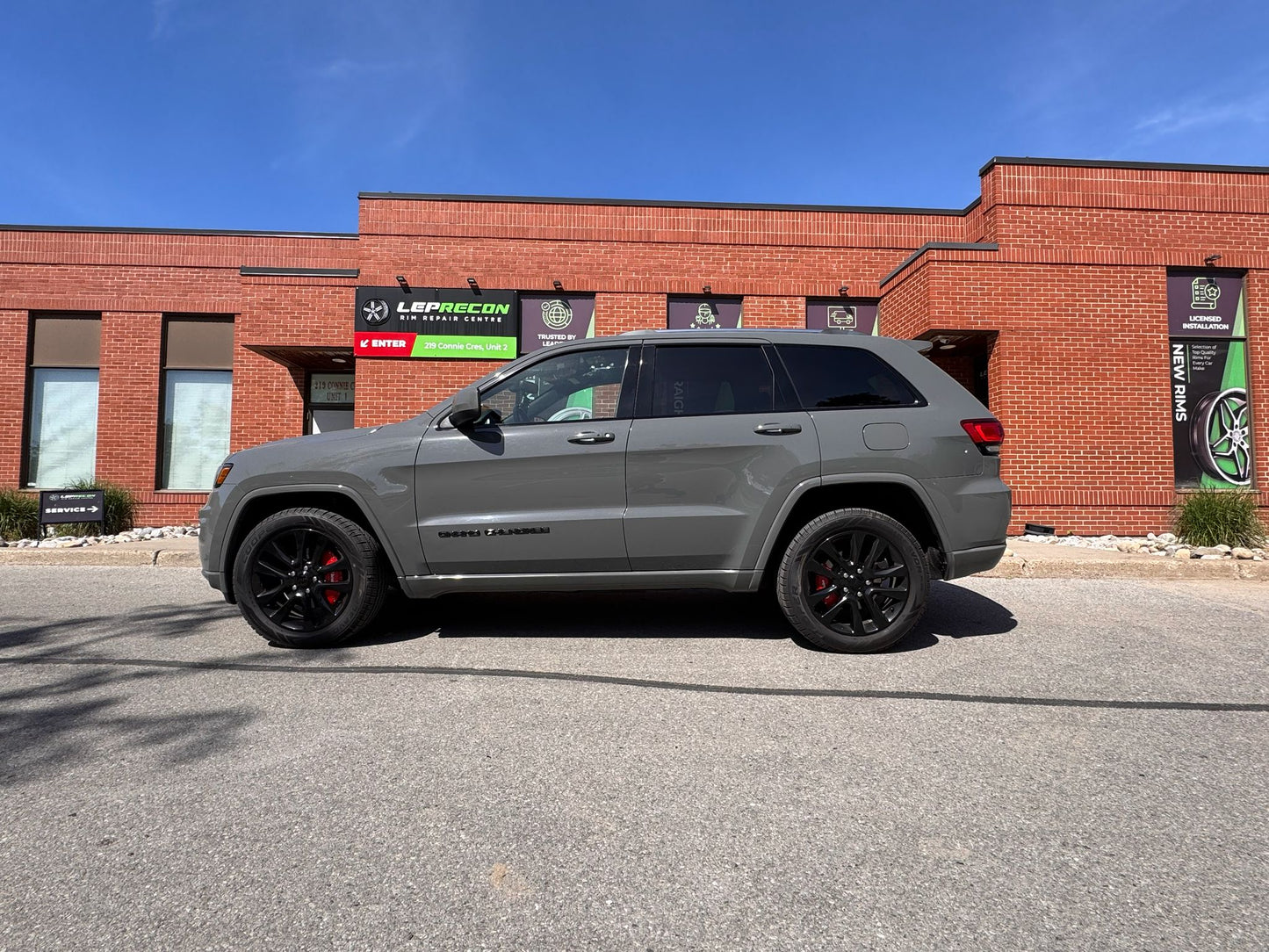 Jeep Grand Cherokee Custom Caliper Covers